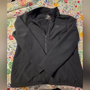 L.L. Bean Mens Softshell Jacket Size Large TALL